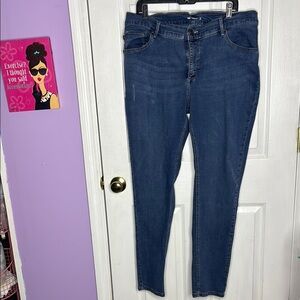 Lee Blue Skinny Jeans Classic Denim